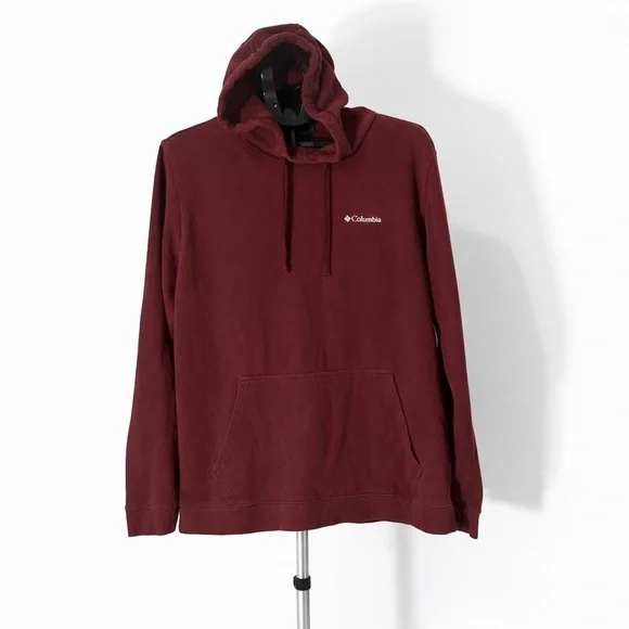 Columbia Unisex Maroon Hoodie - Picture 3 of 6